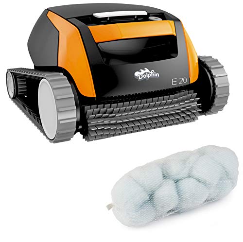 time4wellness Dolphin E20 Poolroboter Poly Filter Compact Tube 18 Kugeln Filtermedium