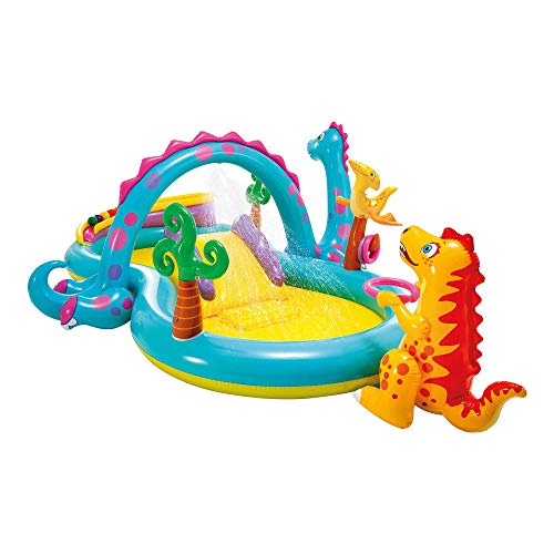 Intex Dinoland Play Center - Kinder Aufstellpool - Planschbecken - 333 x 229 x 112 cm - Für 3+ Jahre